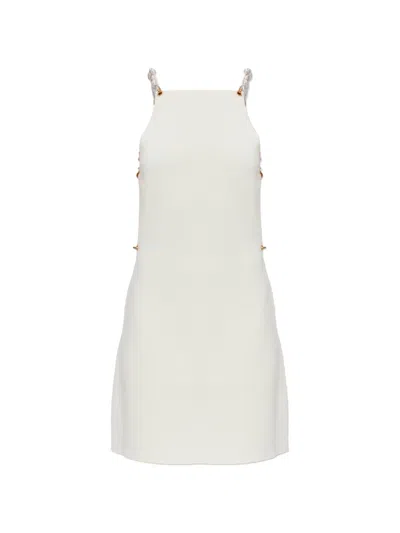 Cult Gaia Melba Knit Mini Dress In White
