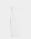 Cult Gaia Melville Knit Midi Dress In White