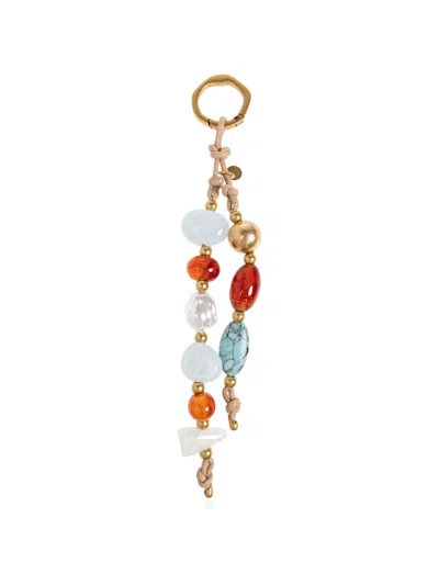 Cult Gaia Mercier Bead-embellishment Bag Charm In Multi