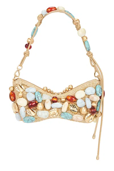 Cult Gaia Mercier Beaded Clutch In Multi