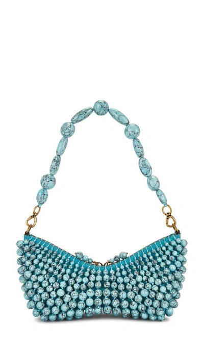 Cult Gaia Mercier Clutch In Blue