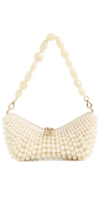 Cult Gaia Mercier Clutch In Neutral