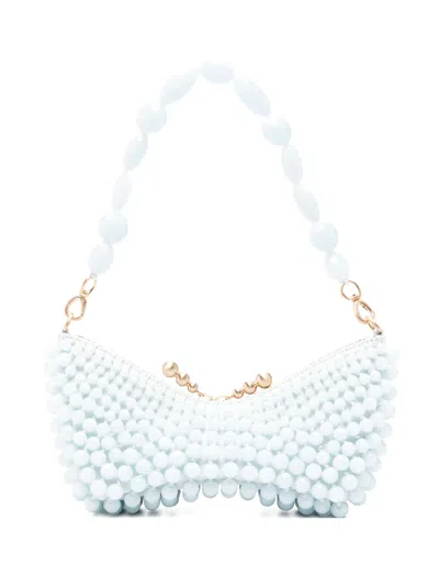 Cult Gaia Mercier Mini Tote Bag In Blue