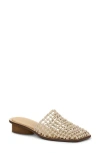 Cult Gaia Merida Woven Mule In Off White