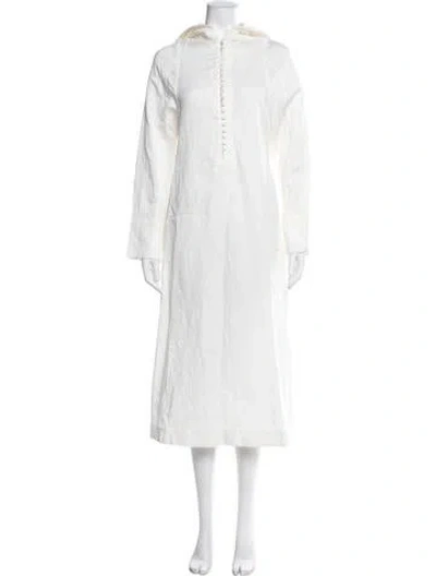 Pre-owned Cult Gaia Midi Length Dress W/ Tags In White
