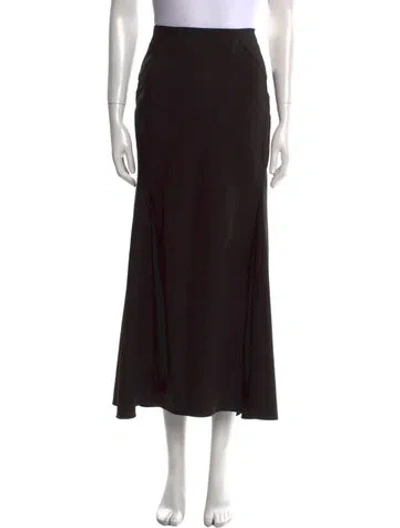 Pre-owned Cult Gaia Midi Length Skirt In Black