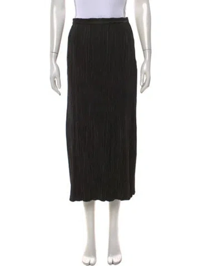 Pre-owned Cult Gaia Midi Length Skirt In Black