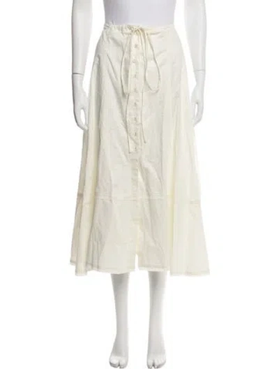 Pre-owned Cult Gaia Midi Length Skirt In Neutral