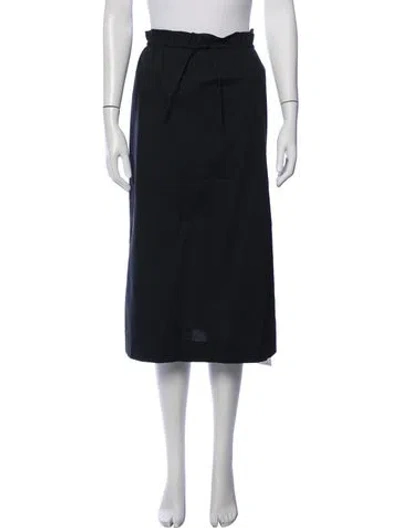 Pre-owned Cult Gaia Midi Length Skirt W/ Tags In Blue/metallic