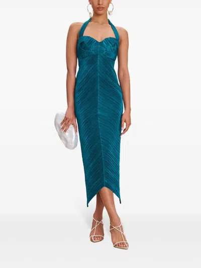 Cult Gaia Milo Dress In Blue