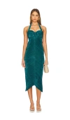 Cult Gaia Milo Dress In Teal