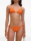 Cult Gaia Mina Boned Triangle Bikini Top