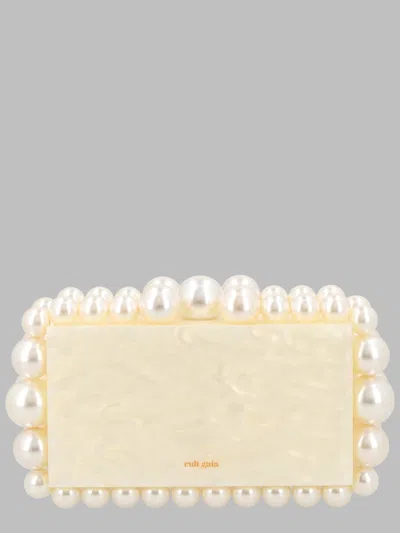 Cult Gaia Mini Acrylic Handbag In Neutral