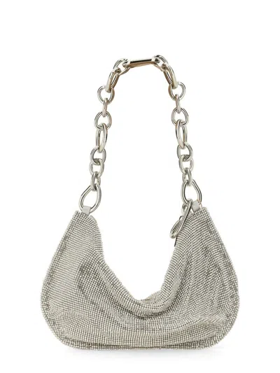 Cult Gaia Mini Estrella Shoulder Bag In Silver