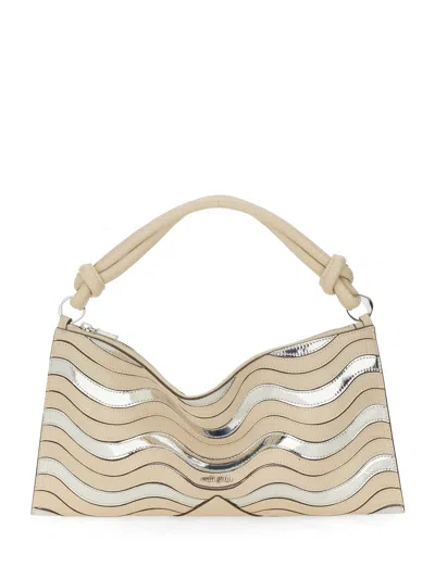 Cult Gaia Mini "hera" Shoulder Bag In Ivory