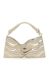Cult Gaia Hera Mini Shoulder Bag In Off White In Ivory