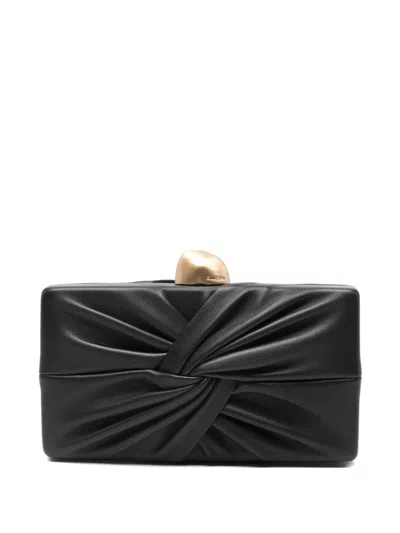 Cult Gaia Mini Lisse Clutch Bag In Black