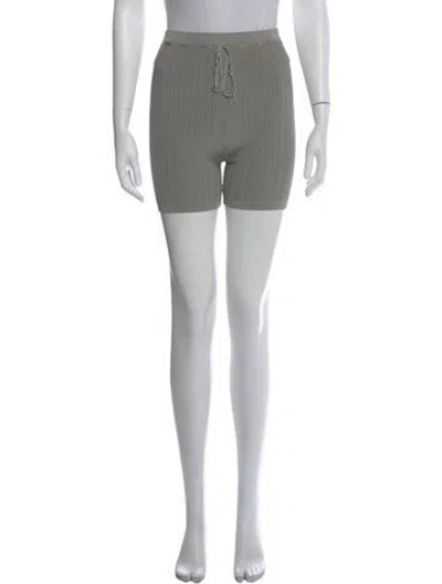 Pre-owned Cult Gaia Mini Shorts In Green