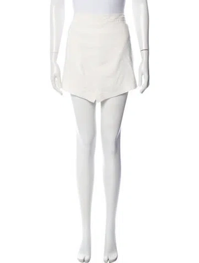 Pre-owned Cult Gaia Mini Shorts In Neutral