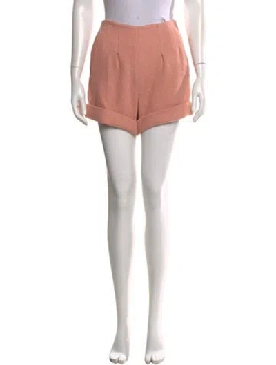 Pre-owned Cult Gaia Mini Shorts In Pink