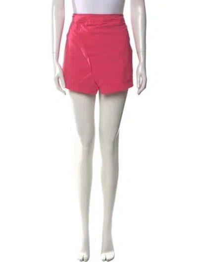 Pre-owned Cult Gaia Mini Shorts In Pink