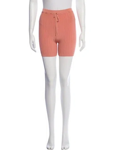 Pre-owned Cult Gaia Mini Shorts In Pink