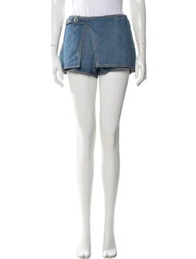 Pre-owned Cult Gaia Mini Shorts W/ Tags In Blue