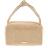 Cult Gaia Sienna Mini Embellished Top-handle Bag In Sand Dollar