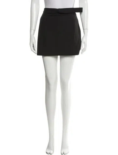 Pre-owned Cult Gaia Mini Skirt In Black