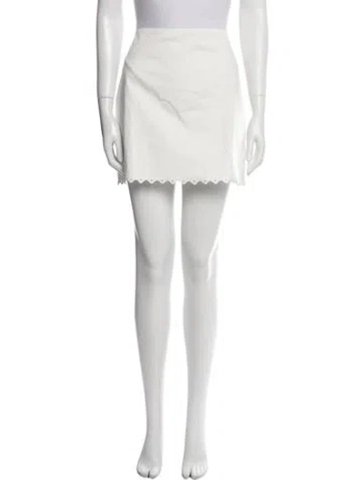 Pre-owned Cult Gaia Mini Skirt In Neutral