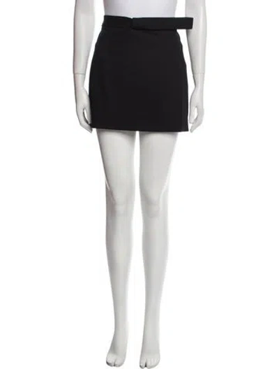 Pre-owned Cult Gaia Mini Skirt W/ Tags In Black