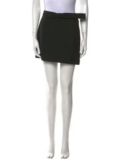 Pre-owned Cult Gaia Mini Skirt W/ Tags In Black