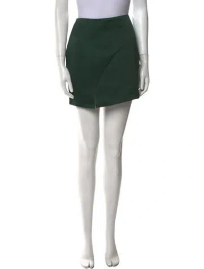 Pre-owned Cult Gaia Mini Skirt W/ Tags In Green