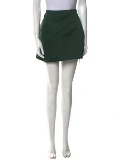 Pre-owned Cult Gaia Mini Skirt W/ Tags In Green