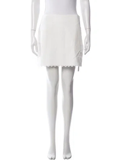 Pre-owned Cult Gaia Mini Skirt W/ Tags In Neutrals