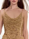 Cult Gaia Misty Top In Neutrals