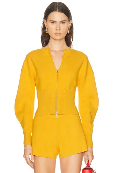 Cult Gaia Monroe Cardigan In Yellow