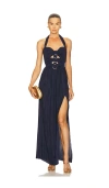 Cult Gaia Nailah Gown In Blue
