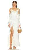 Cult Gaia Abendkleid Nassia In White