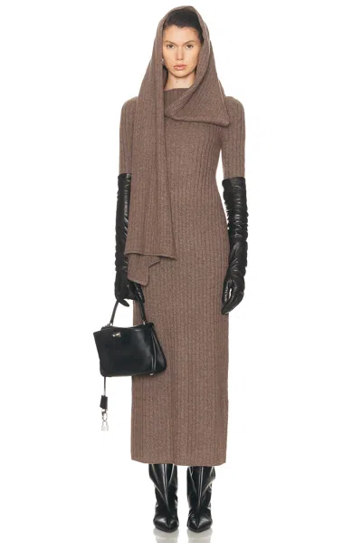 Cult Gaia Natacha Dress In Brown