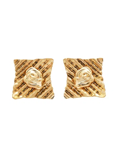 Cult Gaia Naydine Earrings In Gold
