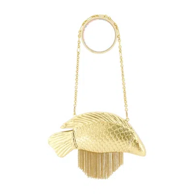 Cult Gaia Neemo Clutch In Red