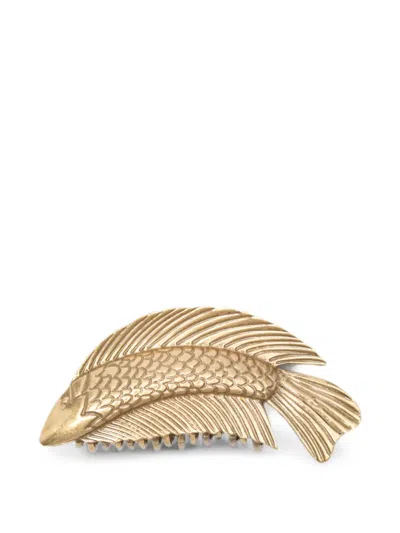 Cult Gaia Neemo Fish-shape Claw Clip In Gold