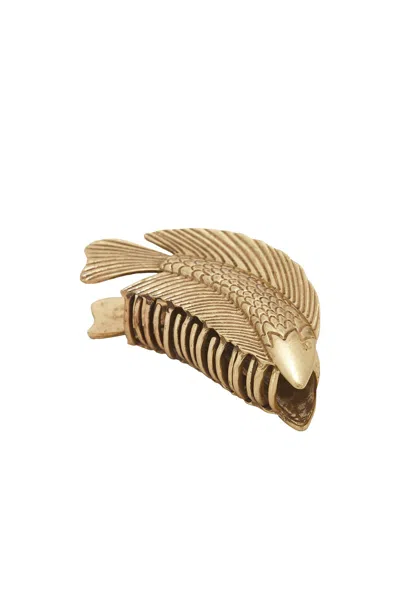 Cult Gaia Neemo Hair Clip In Gold