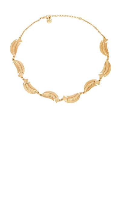 Cult Gaia Neemo Necklace In Metallic Gold
