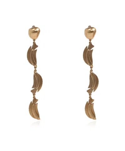 Cult Gaia Neemo Trio Earrings In Gold