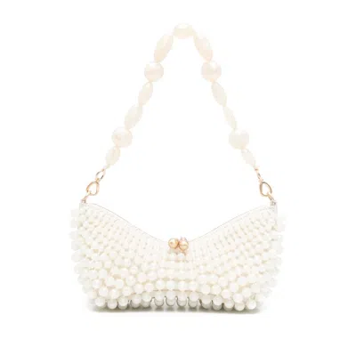 Cult Gaia Neutral Shoulder Bags