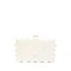 Cult Gaia Clutch "paloma" In White