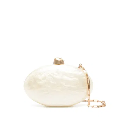 Cult Gaia Neutrals Clutch Bags Women In White