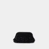 Cult Gaia Nia Clutch -  - Acrylic - Black In Black